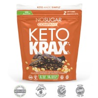 Keto Krax Collation au cacao noir avec arachides croquantes